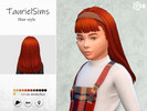 Sims 4 — Gio-Hairstyle by taurielsims — All lods