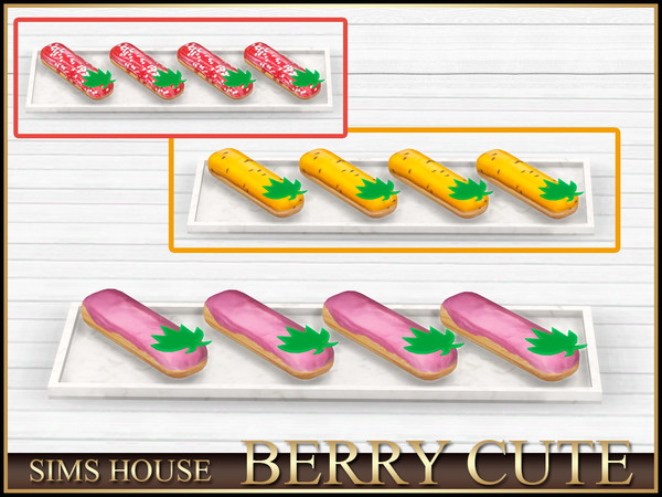 Sims 4 — Sims House ECLAIRS | BERRY CUTE by Sims_House — BERRY CUTE