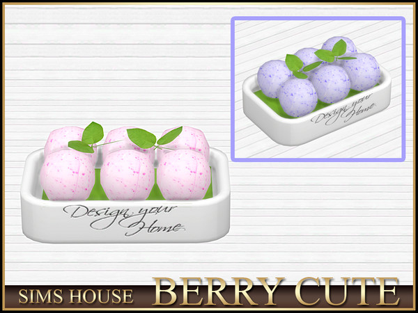 Sims 4 — Sims House ICE CREAM | BERRY CUTE by Sims_House — BERRY CUTE