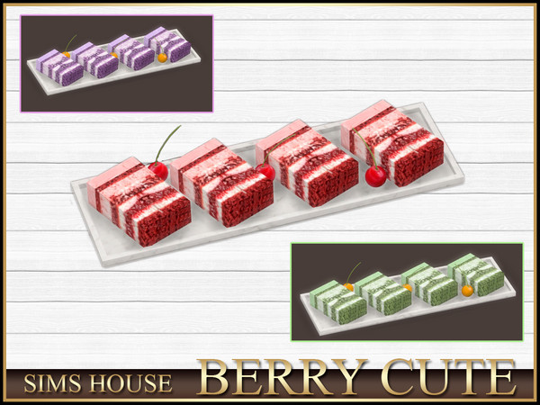 Sims 4 — Sims House CAKE | BERRY CUTE by Sims_House — BERRY CUTE