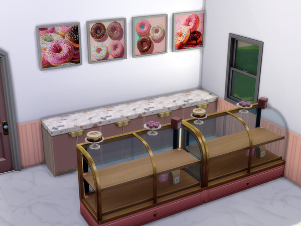 Sims 4 — Donuts dream by Sinegosa — Satisfy your sweet tooth with our new "Donuts dream" collection! These