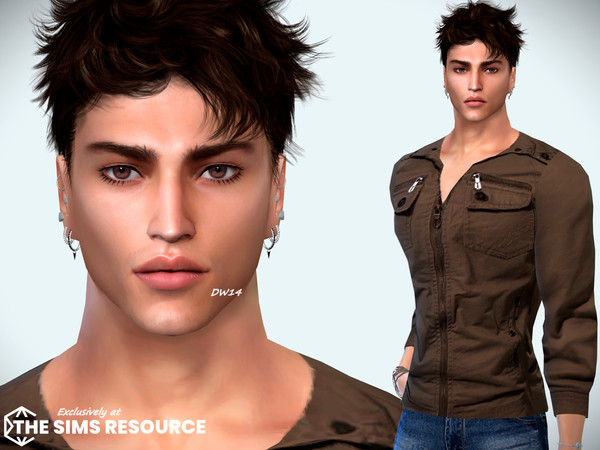 Sims 4 — Joel Flanagan by DarkWave14 — Download all CC's listed in the Required Tab to have the sim like in the pictures.