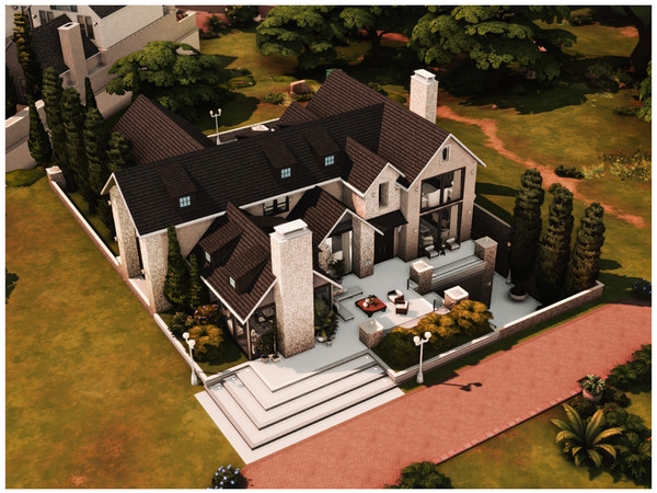 Sims 4 — MM. Family House 35 by Merin_Martini — My Sims 4 lots some are inspired from random pictures that I found on the