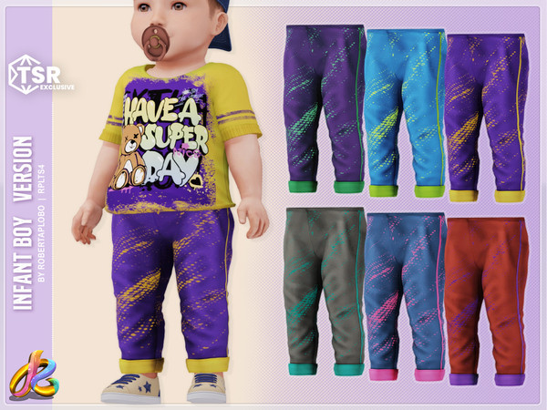 Sims 4 — Boy Bottom 319 -Infant by RobertaPLobo — Bottom 319 - Infant Boy version - TS4