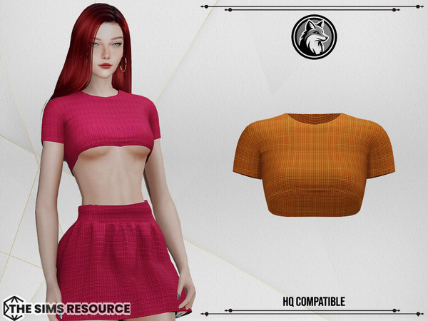Sims 4 — Fae Set Top by ForLima — 3 Colors