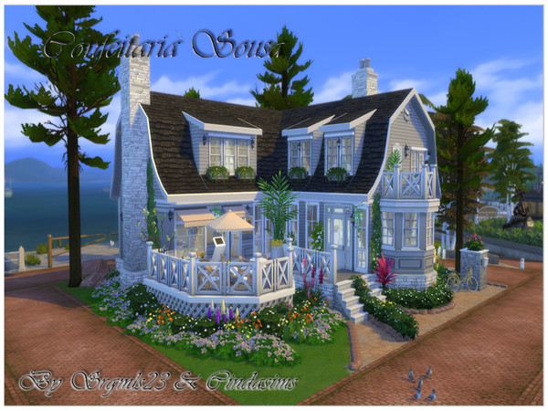 Sims 4 — Confeitaria Sousa by srgmls23 — A welcoming home for your family to live and prosper with your confectionery