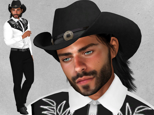 Sims 4 — Joel Sheridan by grinchk7 — If you want the Sim to look the same as in the pictures you need to download all the