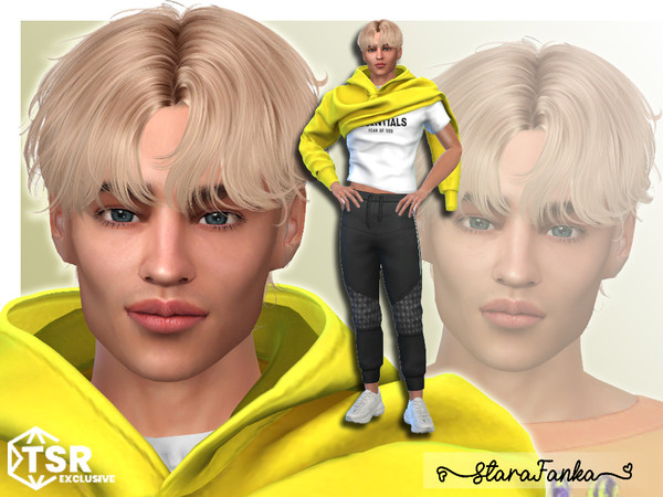 Sims 4 — Russel Wallace by starafanka — Male