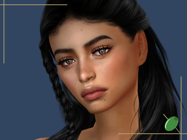Sims 4 — Lucinda Lashes Rings Contradict by Pitted0live — Alpha style full lashes, top and bottom lashes, spiked style