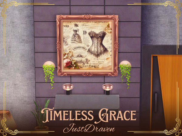 Sims 4 — Patreon - Timeless Grace by Draven298 — BG Compatible I am so excited to share this new collection with you - 10