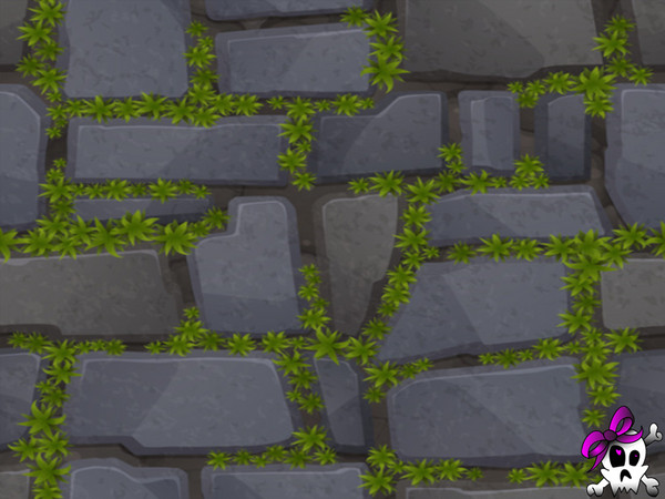 Sims 4 — Kerre_grass&stone6.package by Kerre2215 — Another set of terrain paints with grass and stones that blend