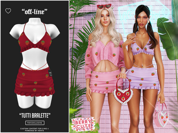 Sims 4 — Off-Line - Tutti Bralette by VentaStudio — Tutti Bralette