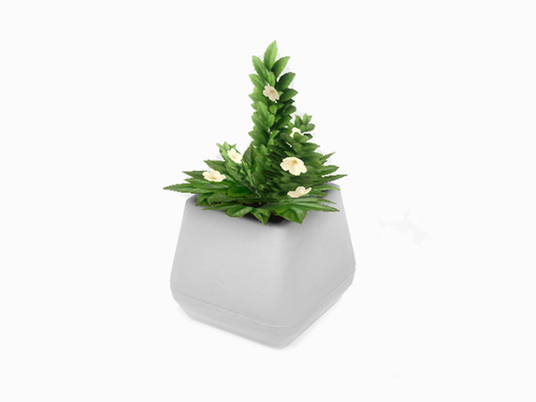 Sims 4 — Contemporary Decor Set - Sculpture by SaeraMaples — A modern style shelf with a set of 9 decorative items.