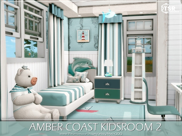 Sims 4 — Amber Coast Kidsroom 2 by MychQQQ — Value: $ 10,712