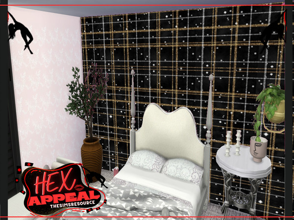 Sims 4 — Hex Appeal - Glitter Walls by lavilikesims — Glitter, all shiny, some big some small, all wall sizes