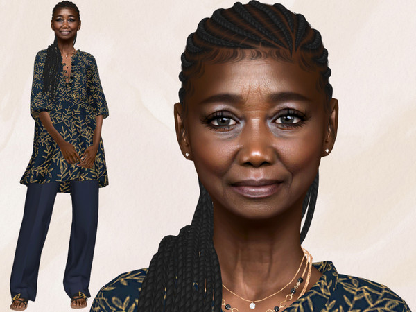 Sims 4 — Aileen Reece by grinchk7 — If you want the Sim to look the same as in the pictures you need to download all the