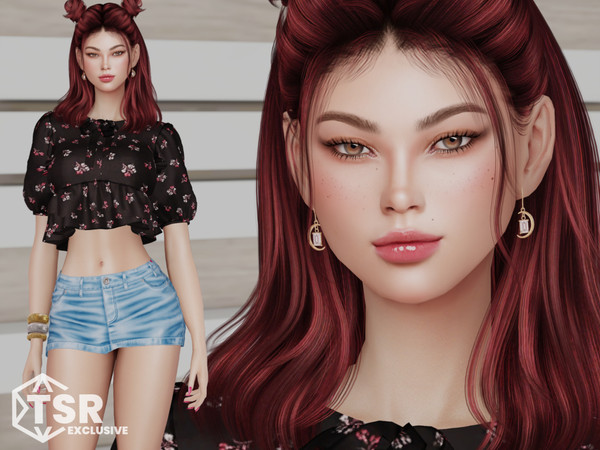 Sims 4 — Leia Coleman by SimnessZ1 — If you want to have the sim exactly the same as the pictures, please, download the