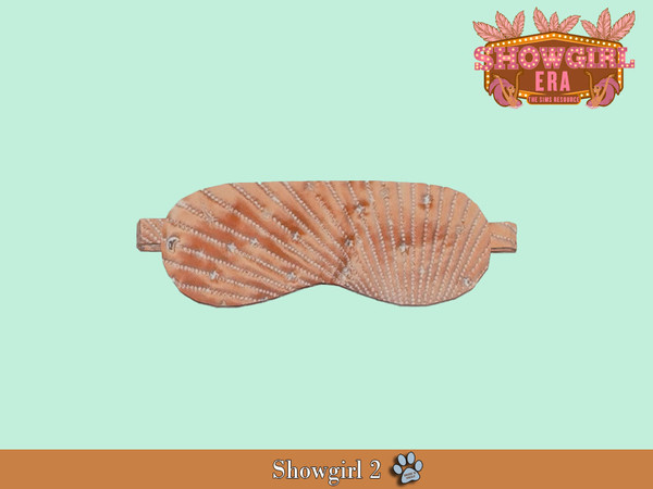Sims 4 — Showgirl 2 -Silk Sleep Mask by siomisvault — Has been a beautiful ride! I hope you enjoy this set it's the