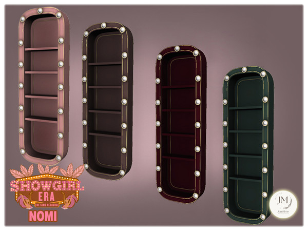 Sims 4 — Jomsims showgirl Era Nomi furniture1 by jomsims — For our Show girl Collection, discover Beauty Dance Dressing