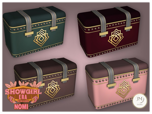 Sims 4 — Jomsims showgirl Era Nomi small chest by jomsims — For our Show girl Collection, discover Beauty Dance Dressing