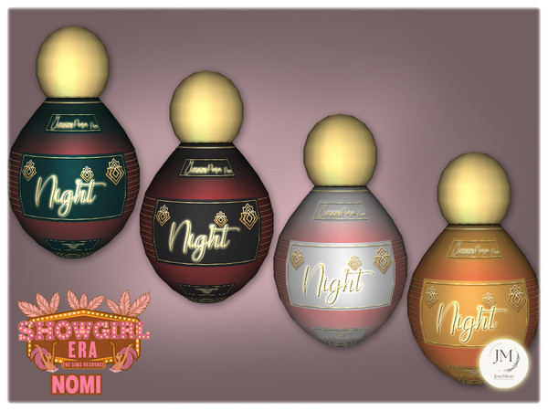 Sims 4 — Jomsims showgirl Era Nomi parfum2 by jomsims — For our Show girl Collection, discover Beauty Dance Dressing