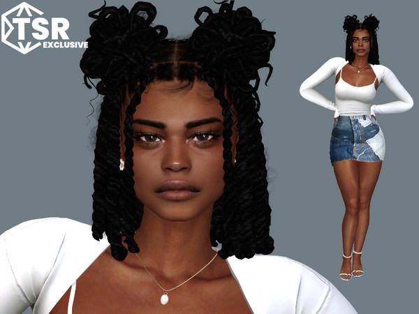 Sims 4 — Grace Raymond by EmmaGRT — Pronouns are set as she her Make sure to check the Required tab if you want her to