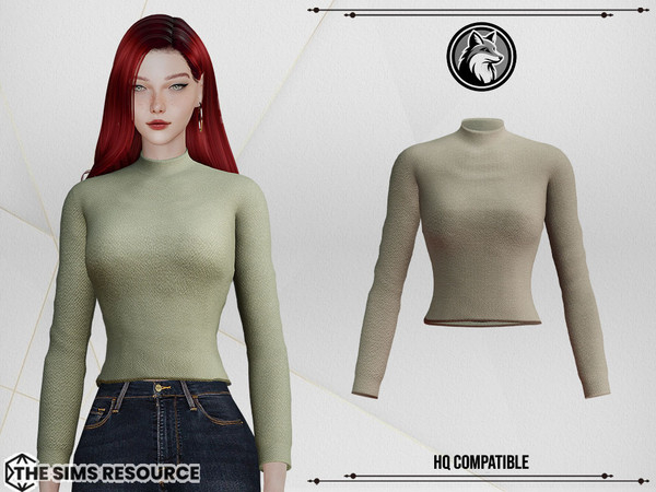 Sims 4 — Mya Top by ForLima — 4 Colors