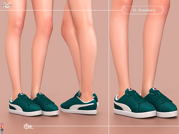 Sims 4 — XL Sneakers S629 (Female) by Mermalade — New Mesh