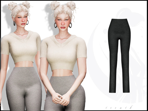 Sims 4 — [Set] Pants by _ironik_ — -3 Colors