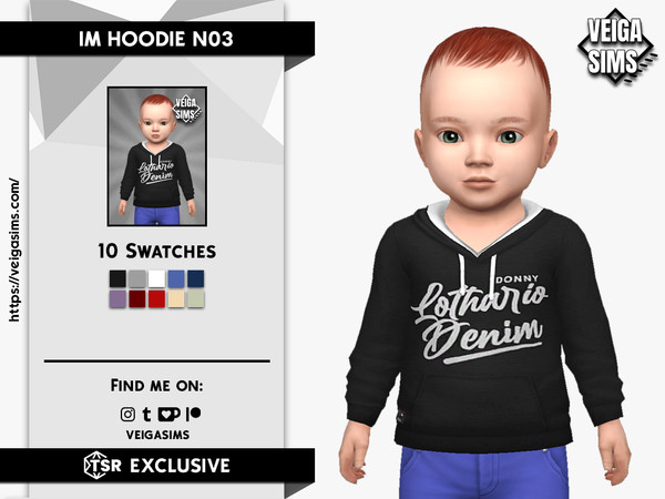 Sims 4 — IM HOODIE N03 by David_Mtv2 — For infant only;