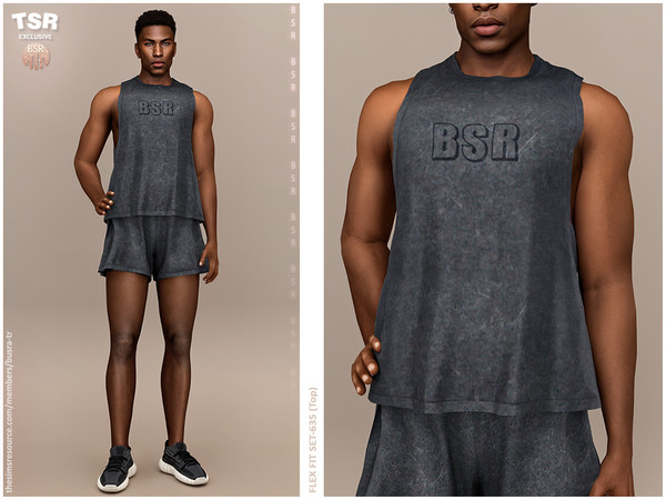 Sims 4 — FLEX FIT SET-635 (Top) BD1615 by busra-tr — - 10 Swatches - For Male (Teen to Elder) - Custom Thumbnail - HQ