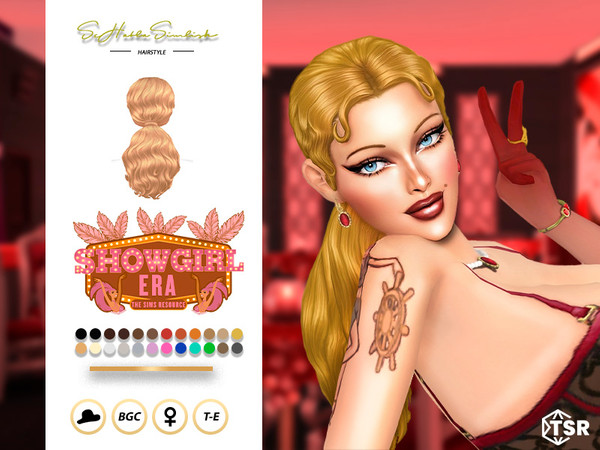Sims 4 — Beth Hairstyle by sehablasimlish — Hope you like it and enjoy it. Maxis Match