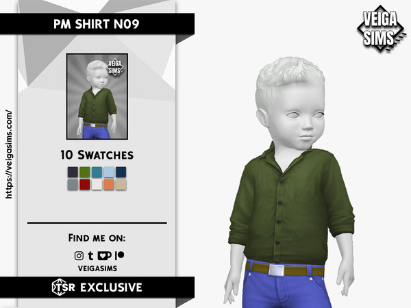 Sims 4 — PM SHIRT N09 by David_Mtv2 — For toddler only;