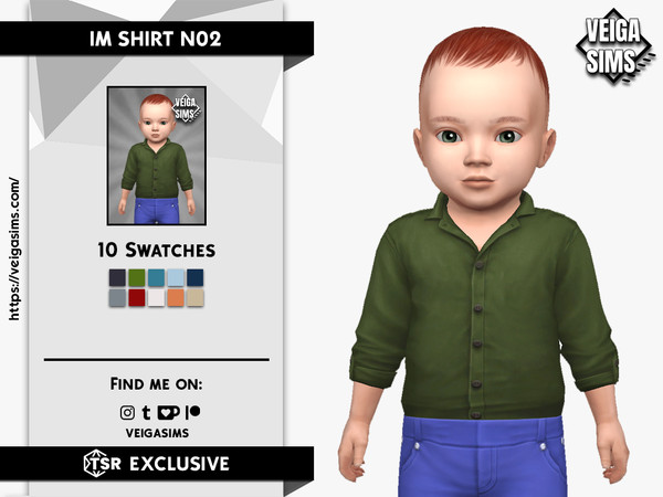 Sims 4 — IM SHIRT N02 by David_Mtv2 — For infant only;