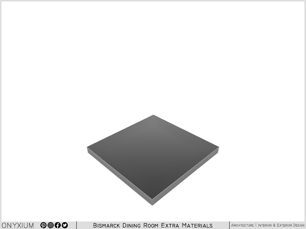 Sims 3 — Bismarck Platters by Onyxium — Onyxium@TSR Design Workshop Dining Room Collection - Belong To The 2025 Year