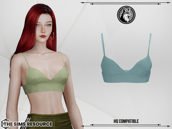 Sims 4 — Rose Top by ForLima — 4 Colors