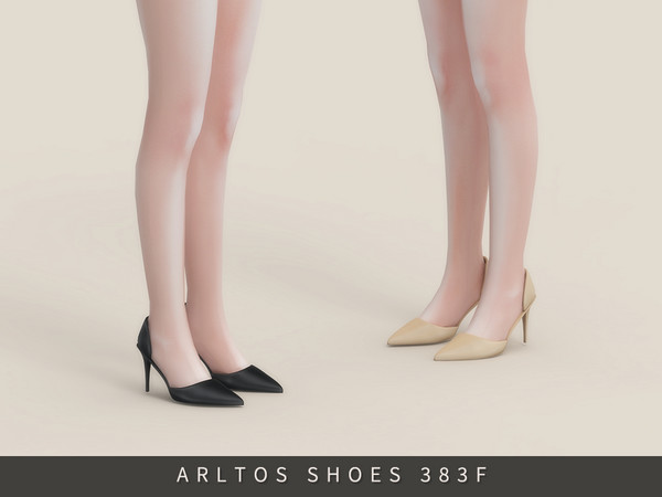 Sims 4 — dOrsay Heels by Arltos — 6 colors.