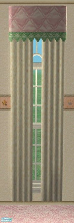 Sims 2 — Faerytale Kid\'s Room - Curtans by Riverwillows — Cute kid\'s room based on classic faerytale themes. Meshes are