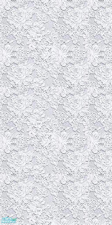 Sims 2 — WhiteLaceWall by mysteriousgirl — WhiteLaceWall