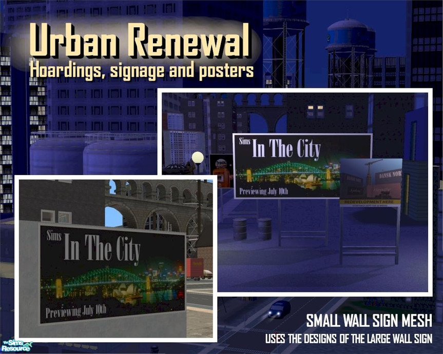 Sims 2 Target. Sign The Sims Resource | Small Wall Sign (Mesh)