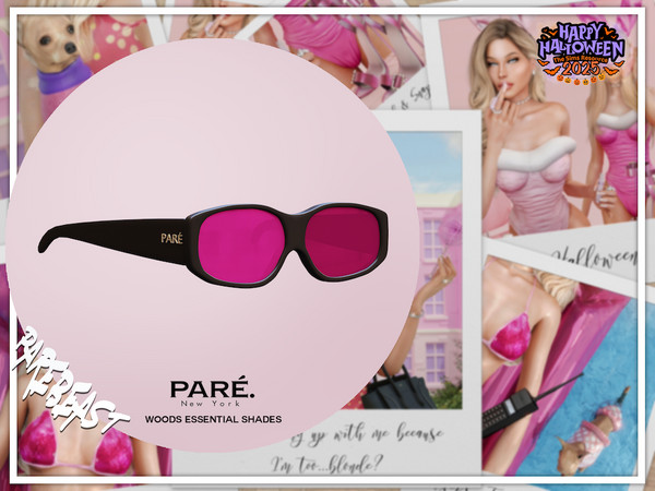 Sims 4 — PARE - Legally PARE Woods Essential Shades by VentaStudio — Woods Tight Mini Dress