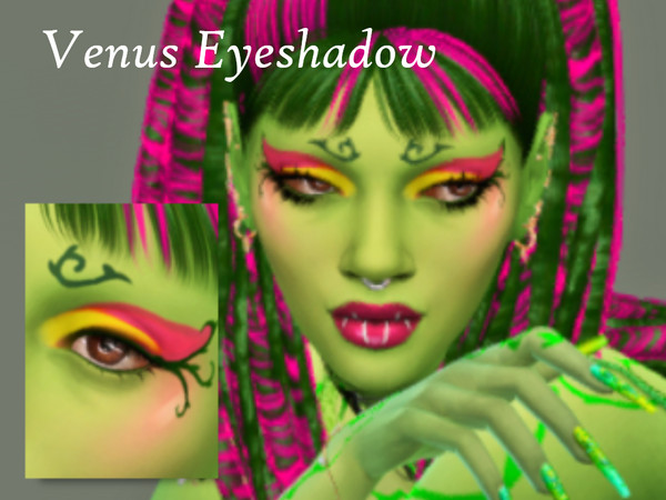 Sims 4 — Venus Eyeshadow by Grimismywife — Part of the Venus Set