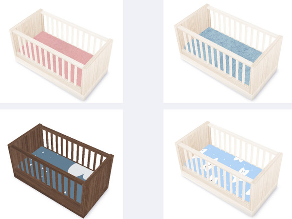 Sims 4 —  by ostafijchukzhenya — Create a cozy, heartwarming nursery for your little Sim! This set includes everything to