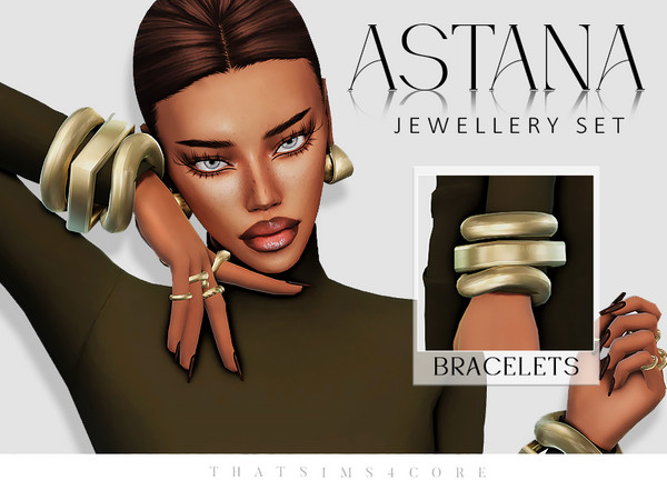 Sims 4 — ts4h - astana bracelet [left].package by thatsims4core — includes left and right bracelets, 7 swatches each, bg