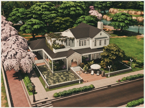 Sims 4 — MM. Family House 37 by Merin_Martini — My Sims 4 lots some are inspired from random pictures that I found on the