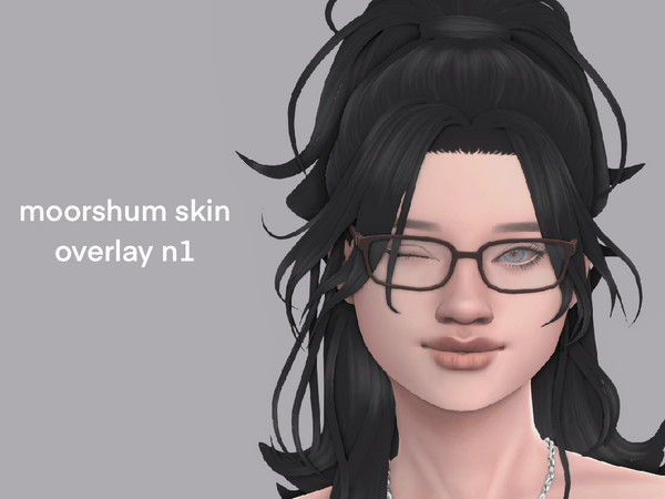 Sims 4 — skin overlay 1 by moorshum — my first skin overlay, hope you like it! - has 3 versions with different tummies,