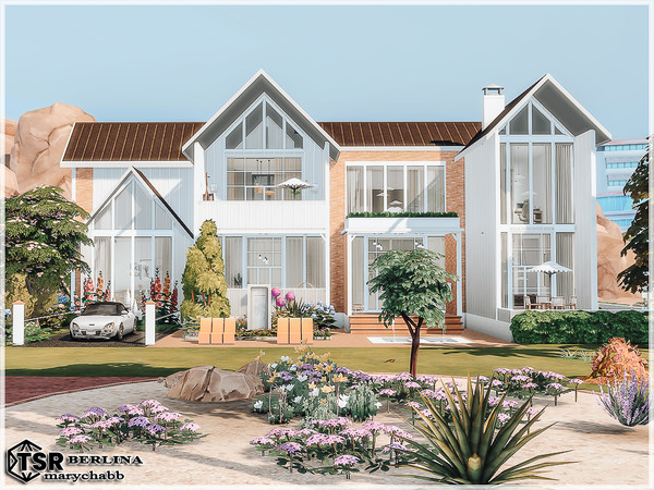Sims 4 — Berlina by marychabb — Hello, Sim fans. Today, I wanted to show you my new house. .I hope you like it. The house