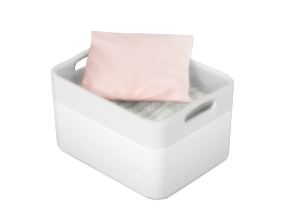 Sims 4 — Relax Corner - Basket by SaeraMaples — A modern and comfy living corner set with 11 items.