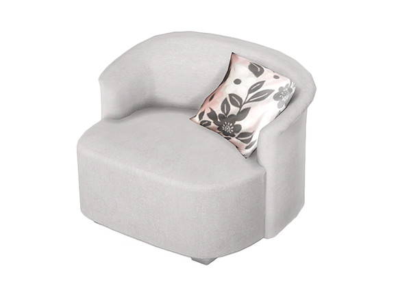 Sims 4 — Relax Corner - Chair by SaeraMaples — A modern and comfy living corner set with 11 items.