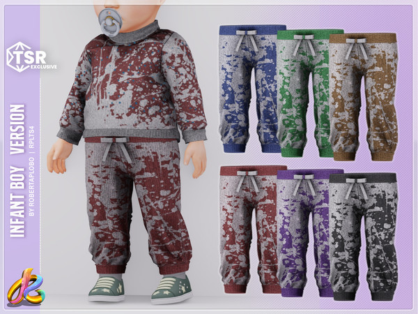 Sims 4 — Boy Bottom 322 -Infant by RobertaPLobo — Bottom 322 - Toddler Boy version - TS4